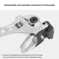 pedal disassembly tool solid anti rust professional good toughness pedal disassembly tool pedal removal socket