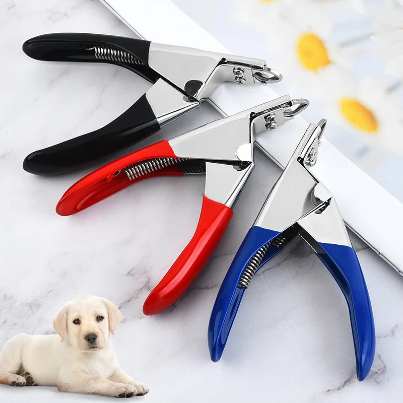 Pet Nail Clipper,Stainless Steel Pet Toes Cutter Scissor,Grooming Tool for Dog Puppy Cat Kitten Rabbit Bunny Bird Hamster images - 6