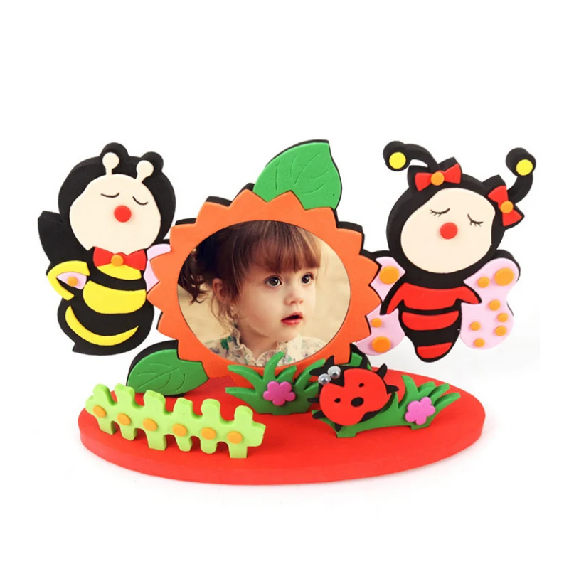 3 d сцена фоторамка EVA наклейки ручной работы дошкольного образования DIY