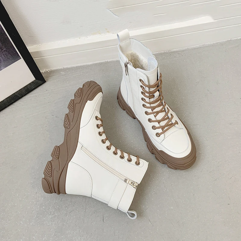 

Snow Boots Women Casual Shoes Woman Platforms Booties Woman Chaussures Winter Shoes Women's Ankle Boots Female Winter Warm 2020