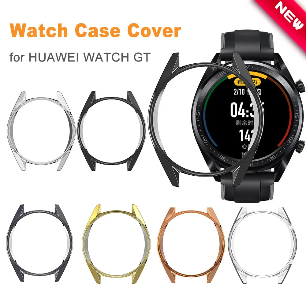 Тонкий защитный чехол из ТПУ для смарт часов Huawei Watch GT корпус с защитой от царапин