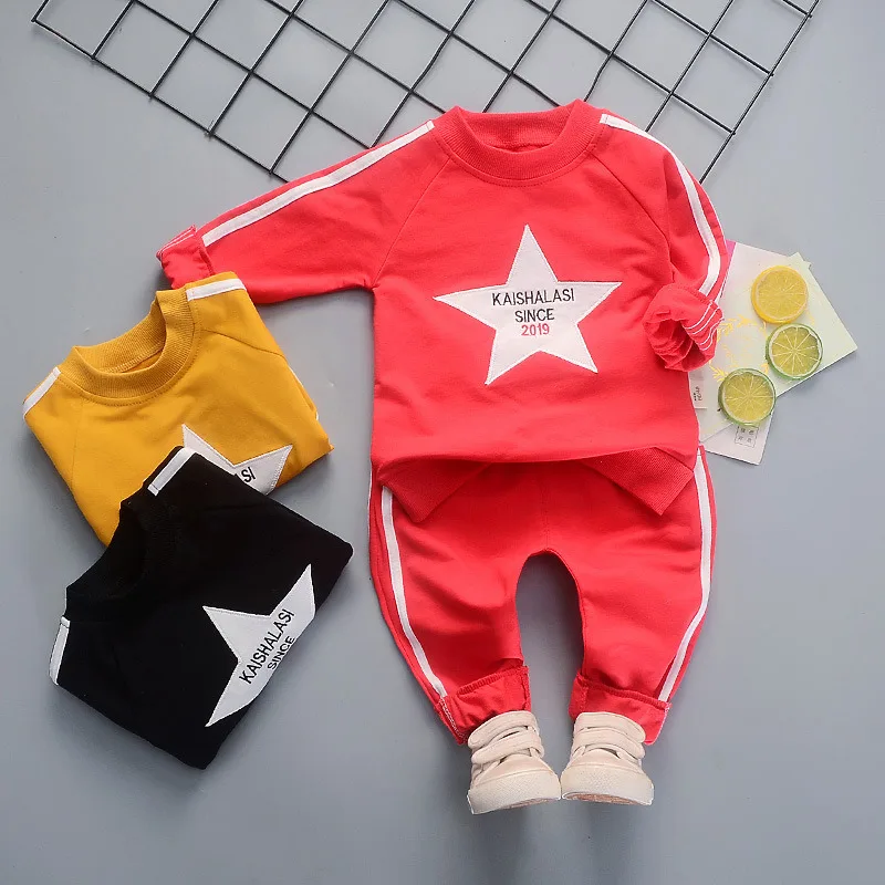 Комплект одежды для детей комплекты малышей детская осенне-летняя одежда