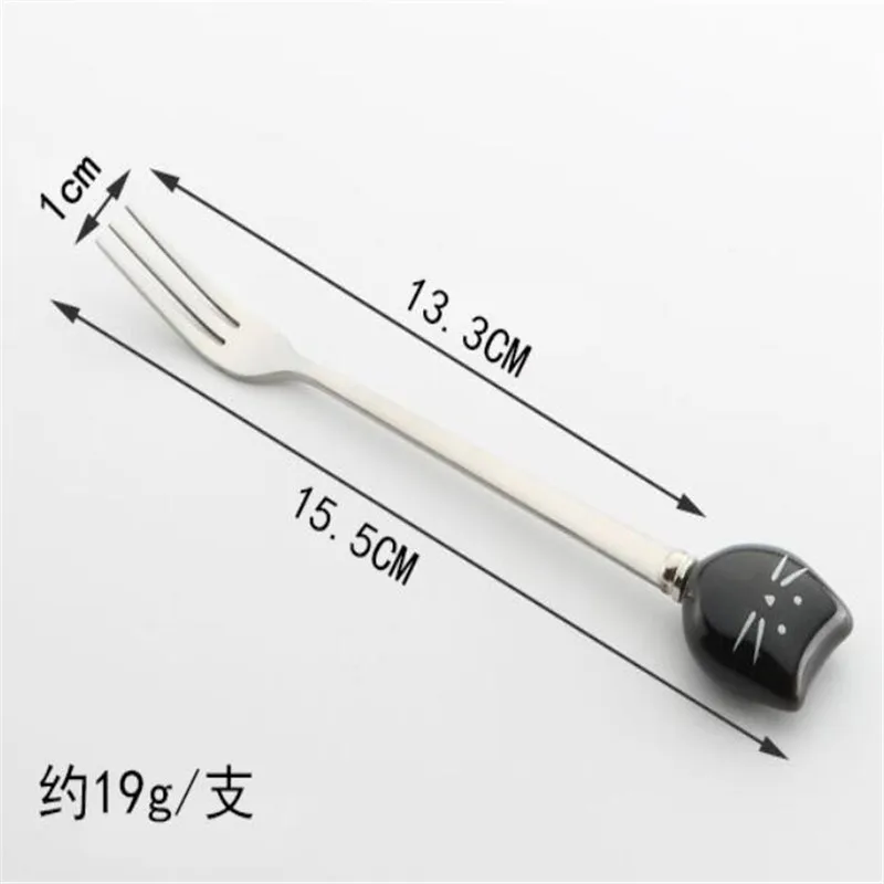 Столовые приборы кухонные инструменты мультяшная ложка из нержавеющей стали