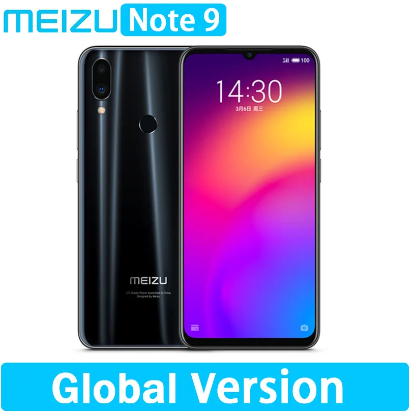 Meizu Note 9 смартфон с 6 2 дюймовым дисплеем восьмиядерным процессором Snapdragon 675 ОЗУ 4 Гб