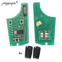 jingyuqin remote key electronic circuit board for opelvauxhall vectra c 2006 2008 signium 2005 2007 pcf7941 7946 433mhz
