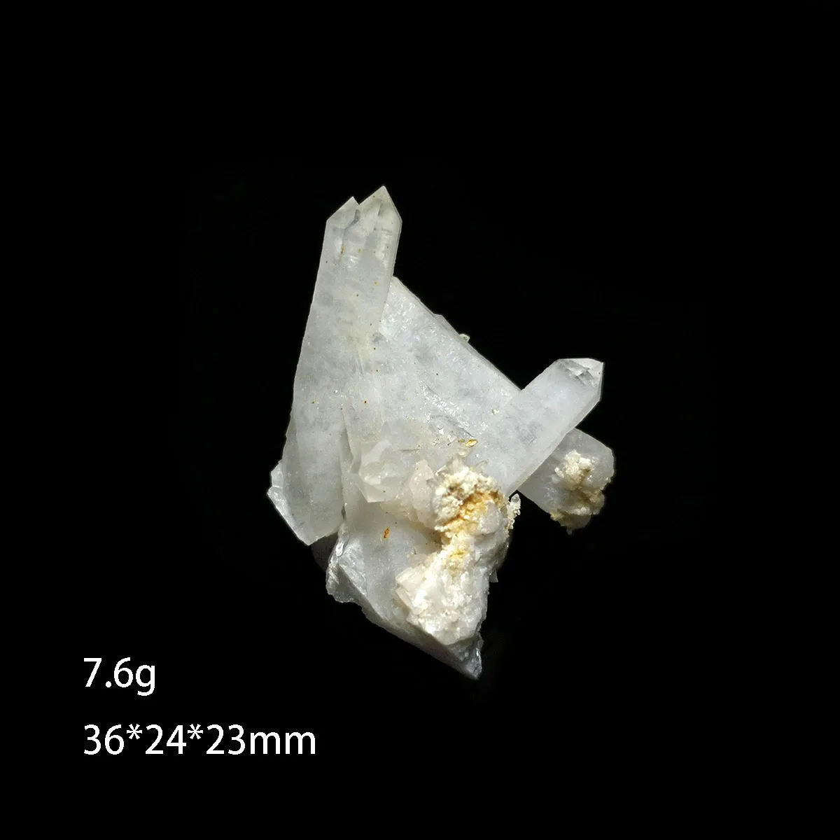

7.6g B1-2 Natural Quartz Mineral Crystal Specimen Gift Collectible Decorations from Hunan Province, China