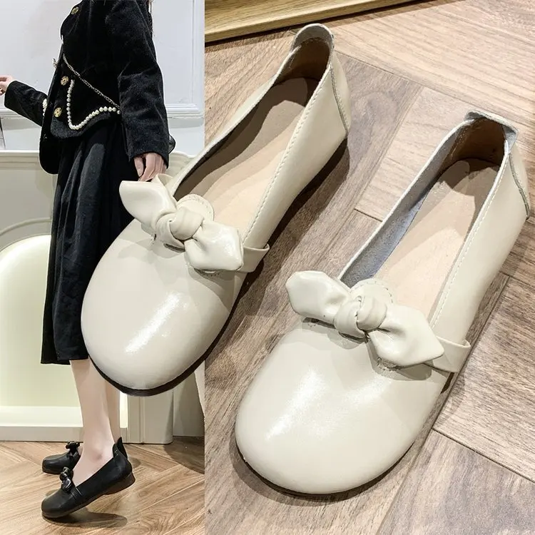 

Womens Loafers Shoes Round Toe Shallow Mouth Slip-on Female Footwear Soft Modis Casual Sneaker Big Size Slip On Moccasin Dress 2