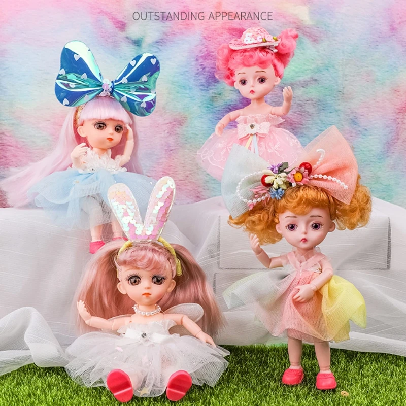 

Handmade Art Crafts Accessories Princess Doll DIY Material Kit Educational Toys