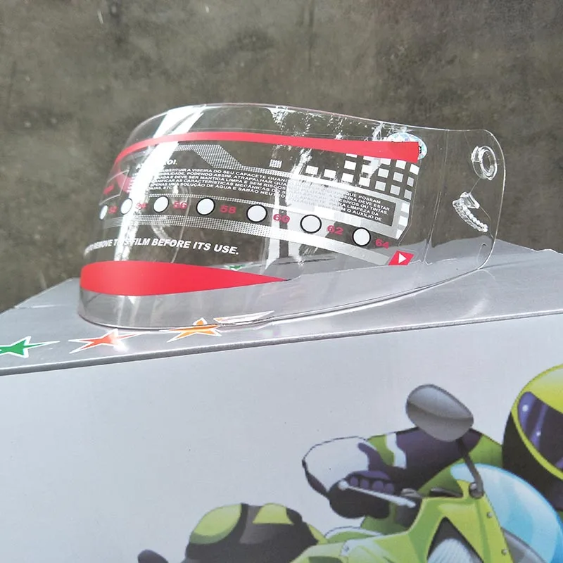 NO.323 козырек на все лицо для бренда Malushun мотоциклетный шлем зеркальный из