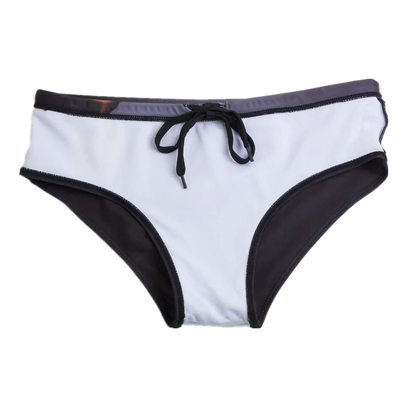 

Summer Men Swim Briefs Sexy Bikini Swimsuits Beach Shorts Swimming Surf Board Wear Gay Swimwear Low Rise Bathing Trunks