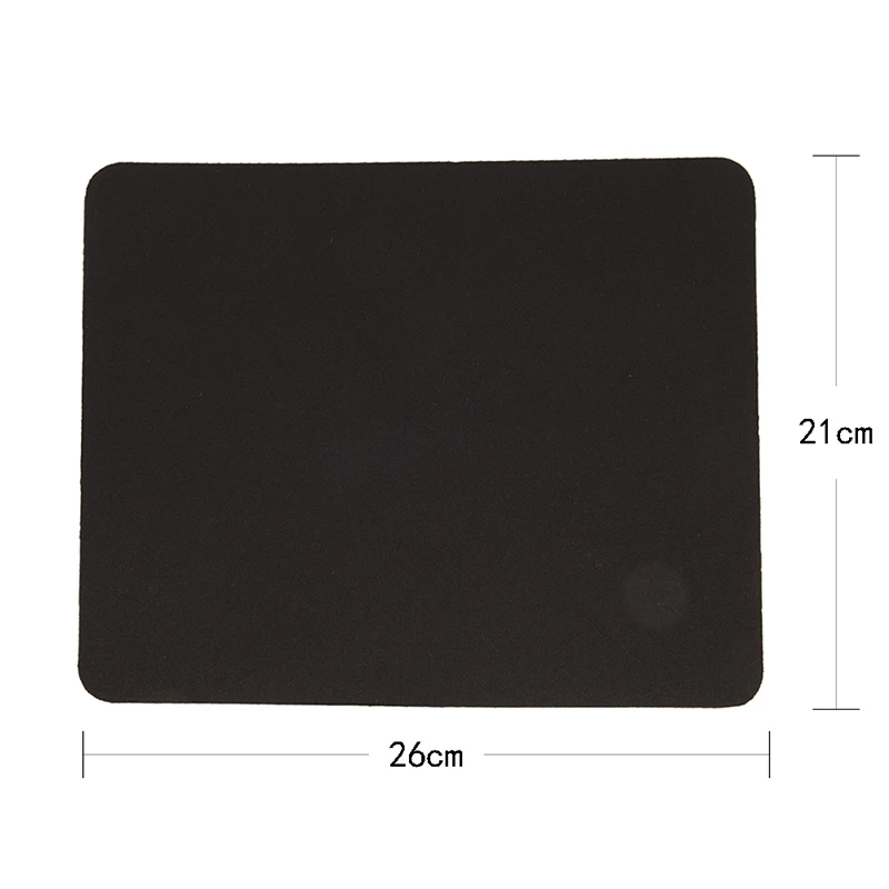 

White Mouse Pad Fabric Gaming Mouse Mat Pad 3mm Thick Non Slip Foam High Quality 260*210*3mm
