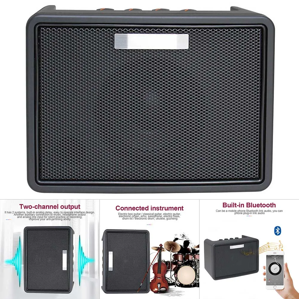 

New Mini Loudspeaker Box Lightweight Low Power Portable Speaker for Home or Travel Drop Shipping