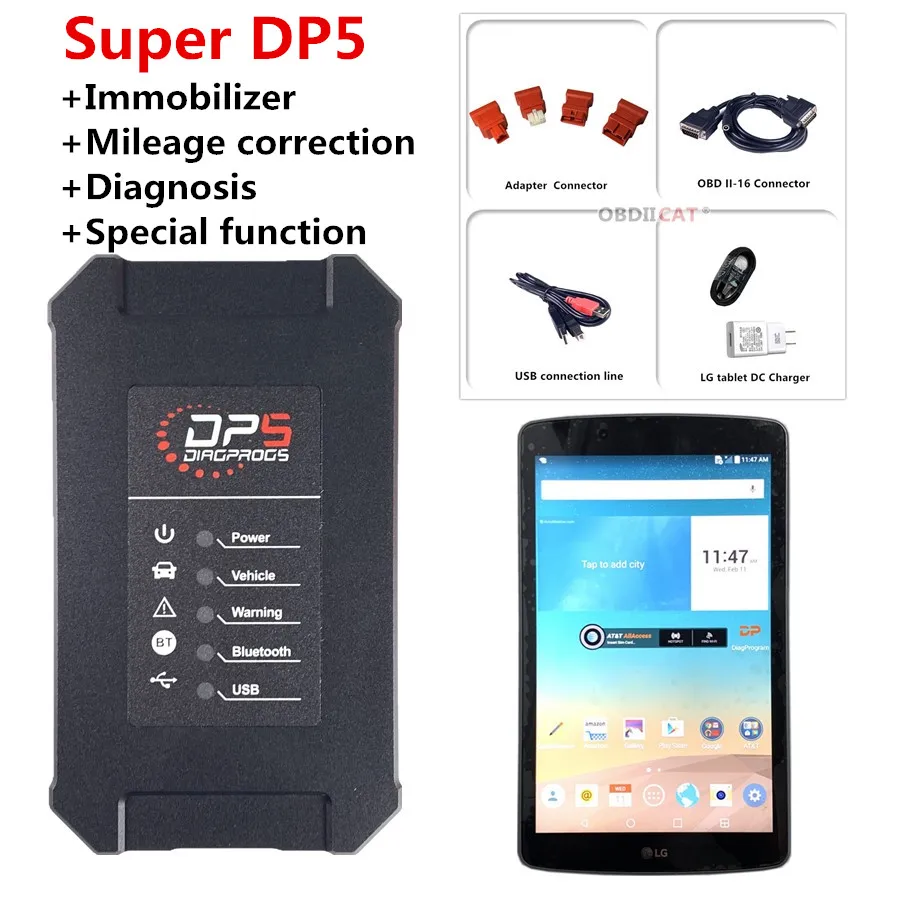 Заводская цена супер DP5 Android OBD2 Диагностический Dp 5 OBDII Диагностика + ключевой
