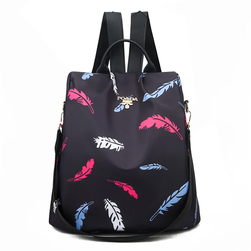 Известный бренд классические женские рюкзаки с защитой от краж большой