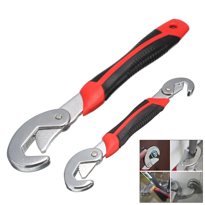 

Multi-function Universal Wrench Set Adjustable Quick Snap and Grip 9-32mm for All Shapes and Sizes Repair Hardware Hand Tool Kit