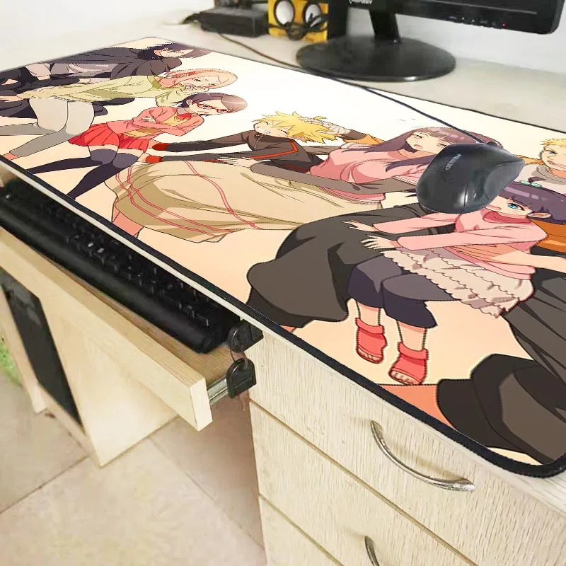 

MRGBEST Anime Cartoons Large Gaming Mouse Pad Gamer Anti-slip Mause Office Desk Mat Big Computer Game Keyboard