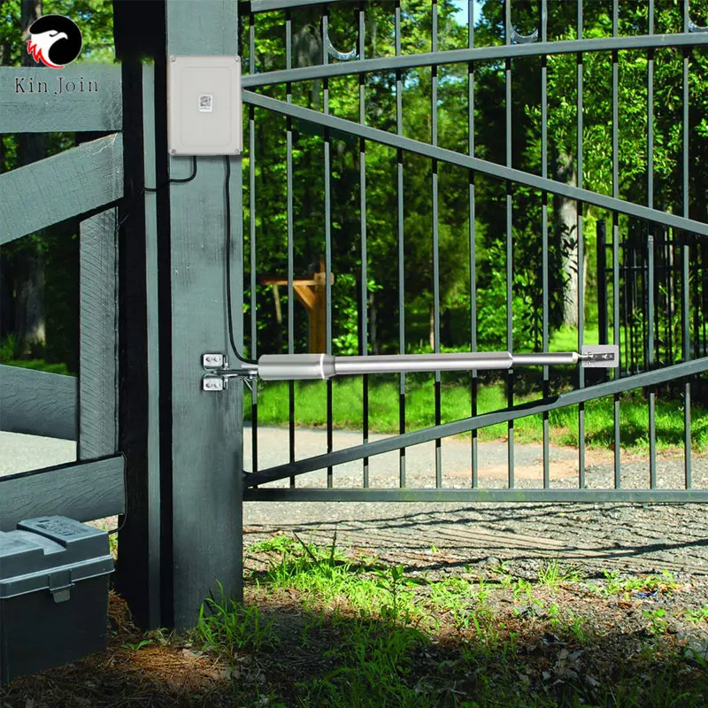

KINJOIN 200KGs Automatic Single Swing Automatic Gate Opener Kit Suitable For Opening Gates /Gate Motor Solar Powered Optional