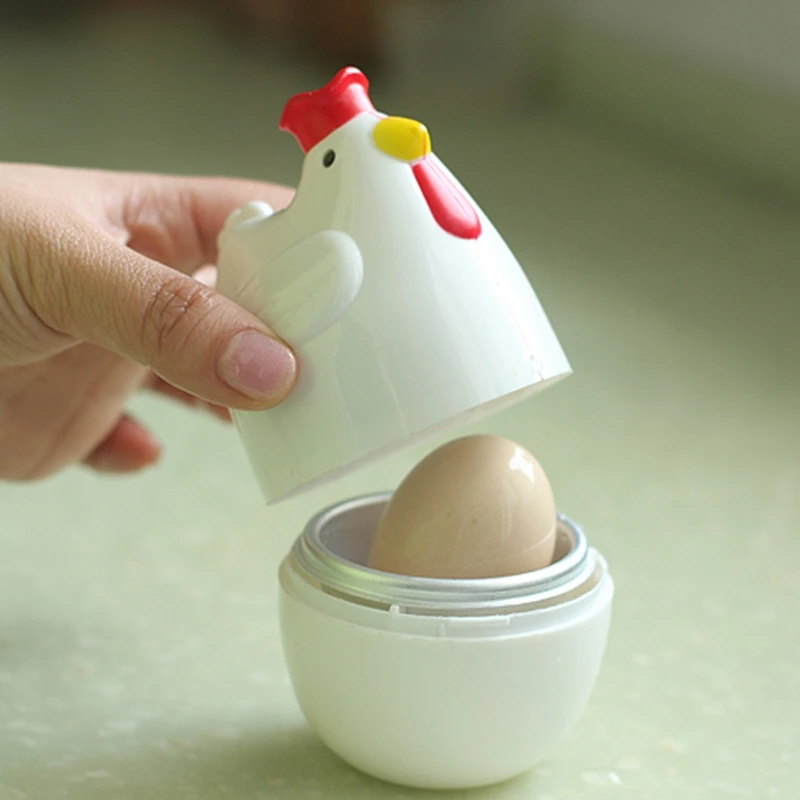 2021 New Home Chicken Shaped Microwave One Egg Boiler Cooker Kitchen Cooking Appliance
