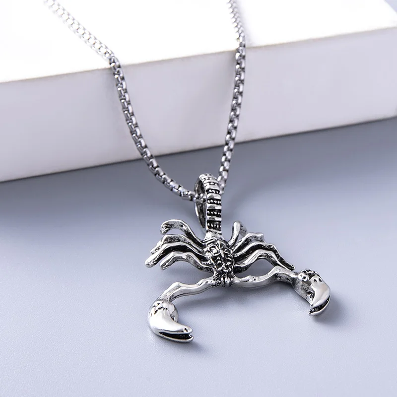 Винтажные антикварные серебряные подвески в стиле хип-хоп со знаками Зодиака