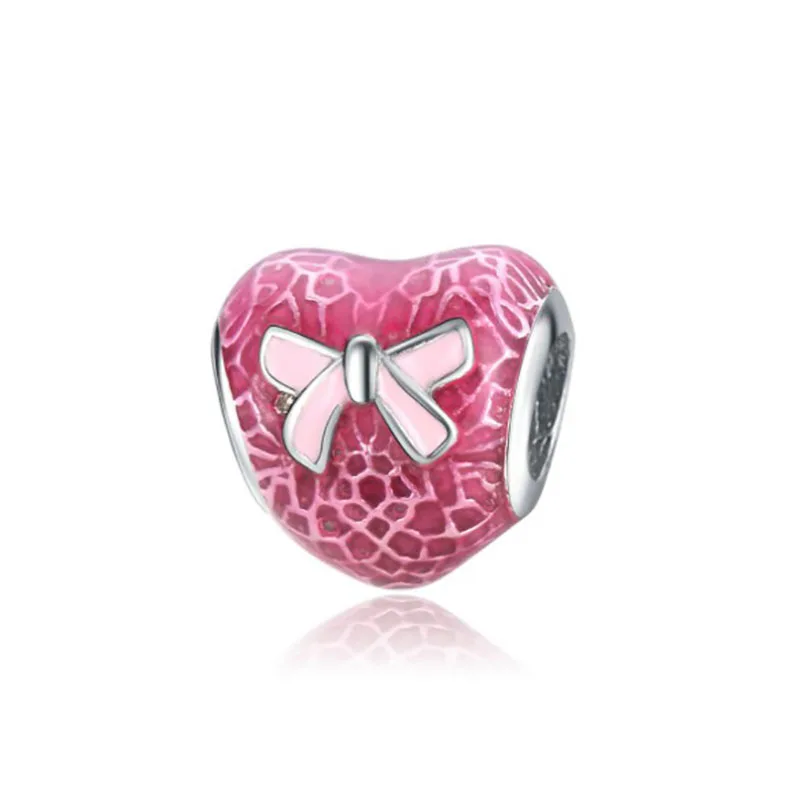 Fit Pulsera Pandora шармы серебро плата Де Ли 925 оригинальный браслет бусины для