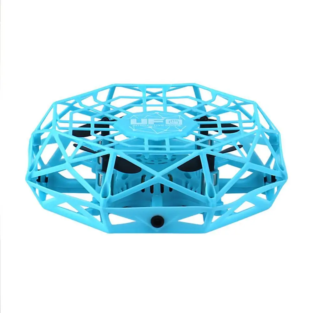 

Kids 4-Axis Mini Drone UFO Infrared Induction Hand Control Flying Aircraft Toy