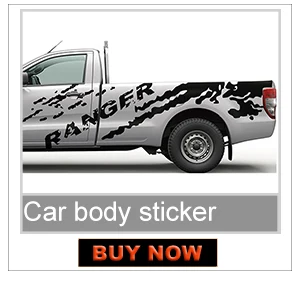Автомобильные аксессуары mudslinger ranger с красным лесным треком кузова задний хвост сторона графический винил для Ford ranger или wildtrack2012