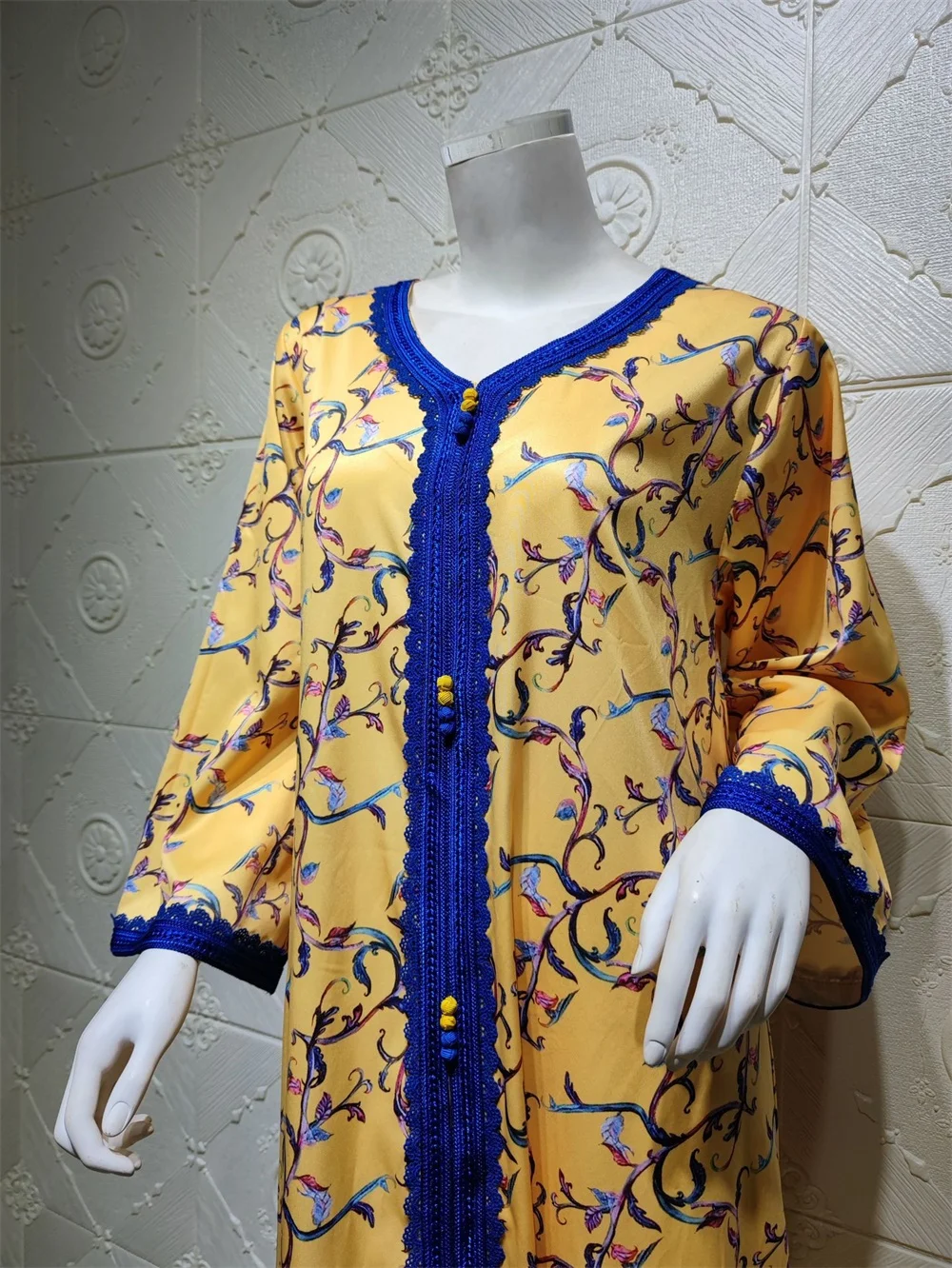 Элегантное женское платье макси с длинными рукавами|Женские платья| |