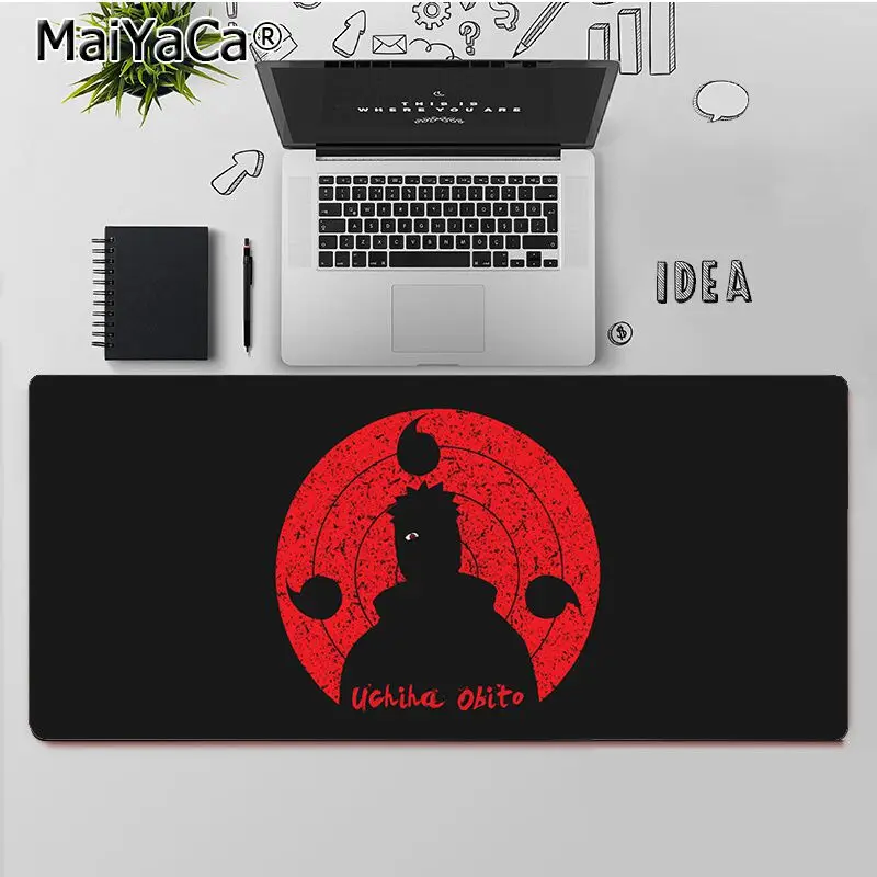 

MaiYaCa High Quality Naruto Shippuden Tobi uchiha Laptop Computer Mousepad Free Shipping Large Mouse Pad Keyboards Mat