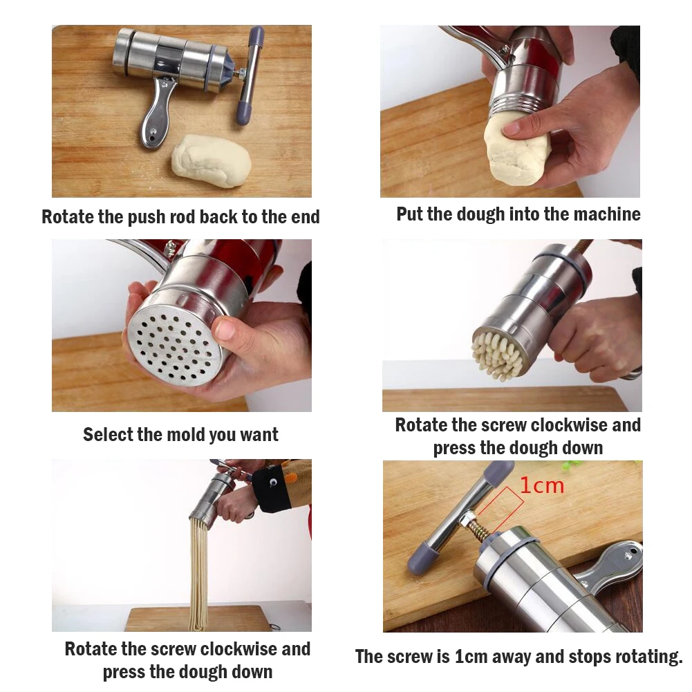 Ручная машина для приготовления лапши резак фруктов соковыжималка кухонная