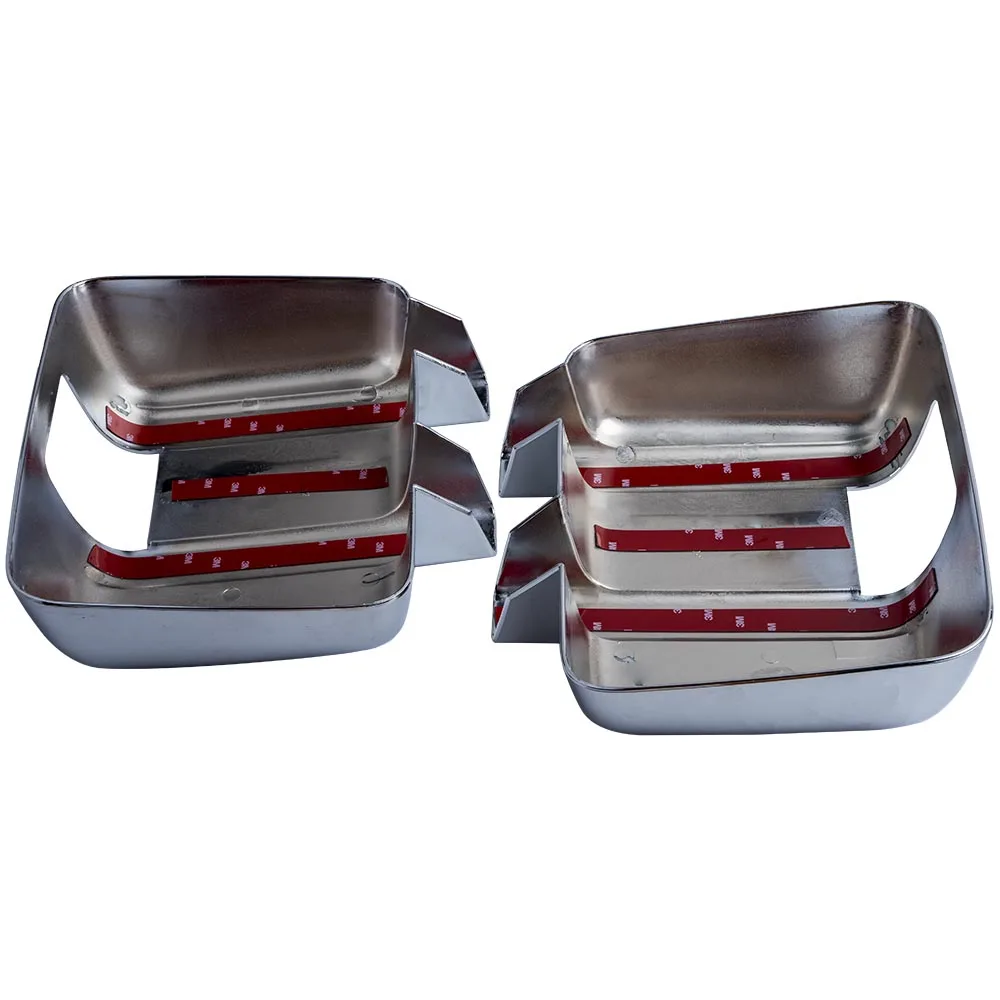 

Chrome Mirror Covers W/Turn Light Cutout For Ford F-250/350/350/550 Super Duty