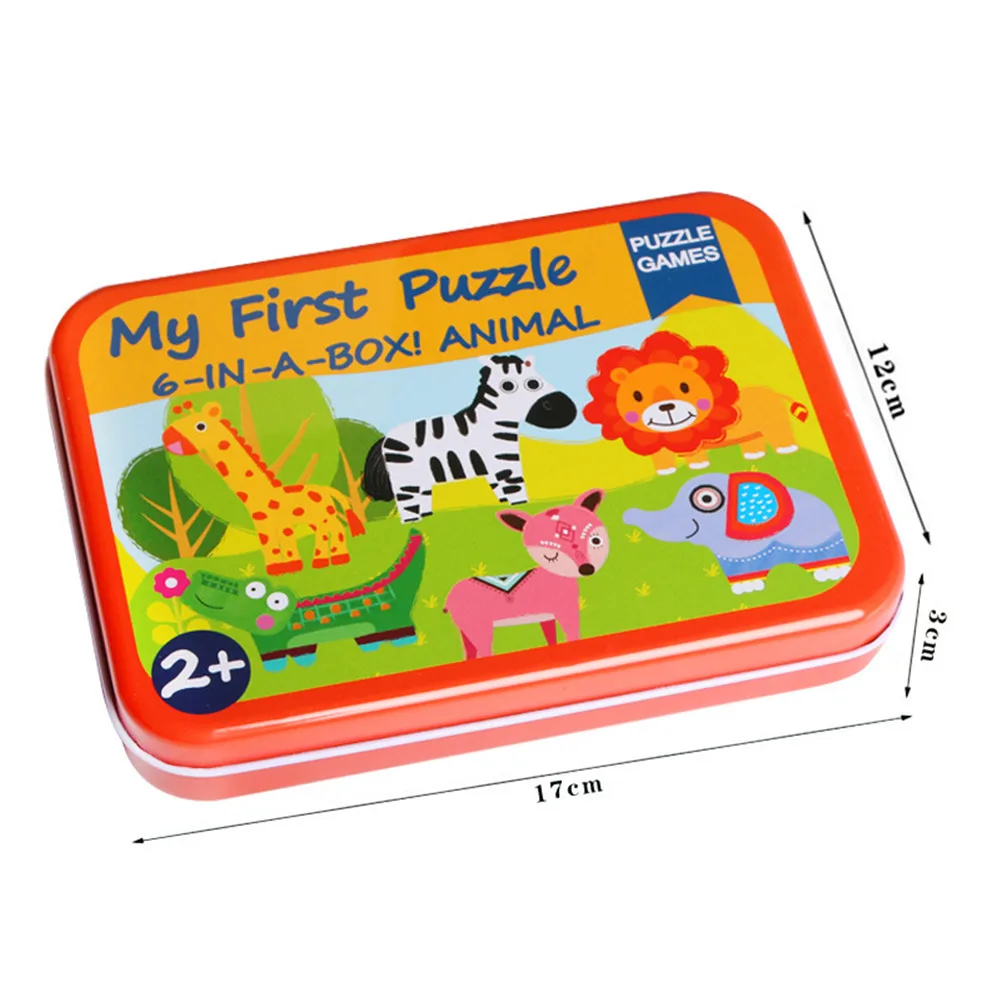 

Wooden Puzzle Toys For Children Cartoon Animal Vehicle Wood Jigsaw Blocks Baby Educational Toy Kids Birthday Toys