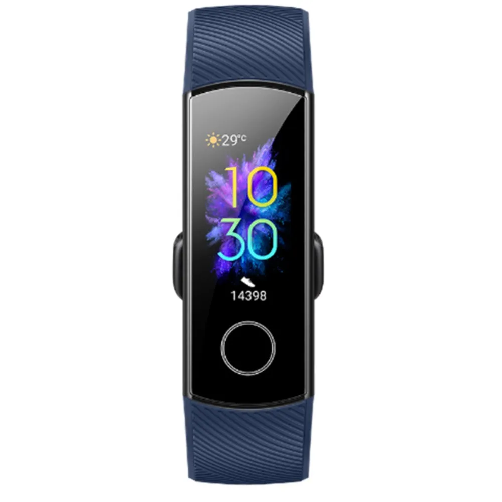 0 95 Новый смарт-браслет Huawei Honor Band 5 цветной сенсорный Amoled экран AI высокое качество