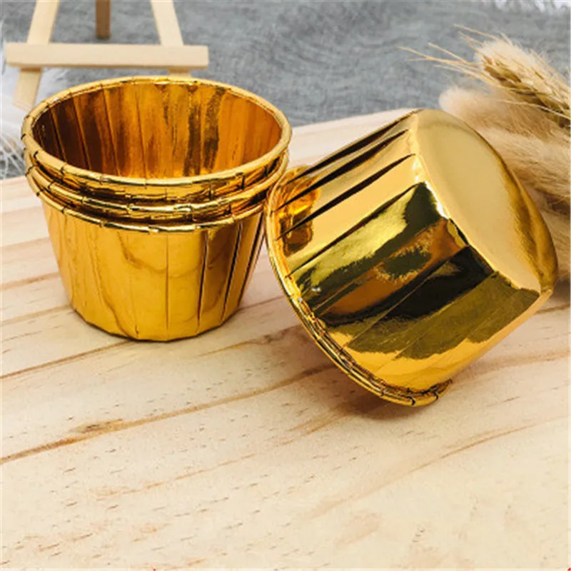 Алюминиевая фольга для маффинов и капкейков бумажная чашка Рождественские