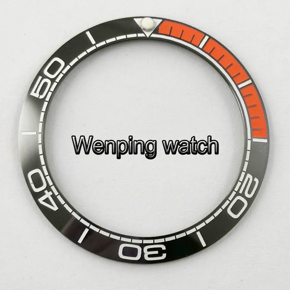 Титановый материал керамическое кольцо corgтело с вставкой подходит для 43 мм чехла