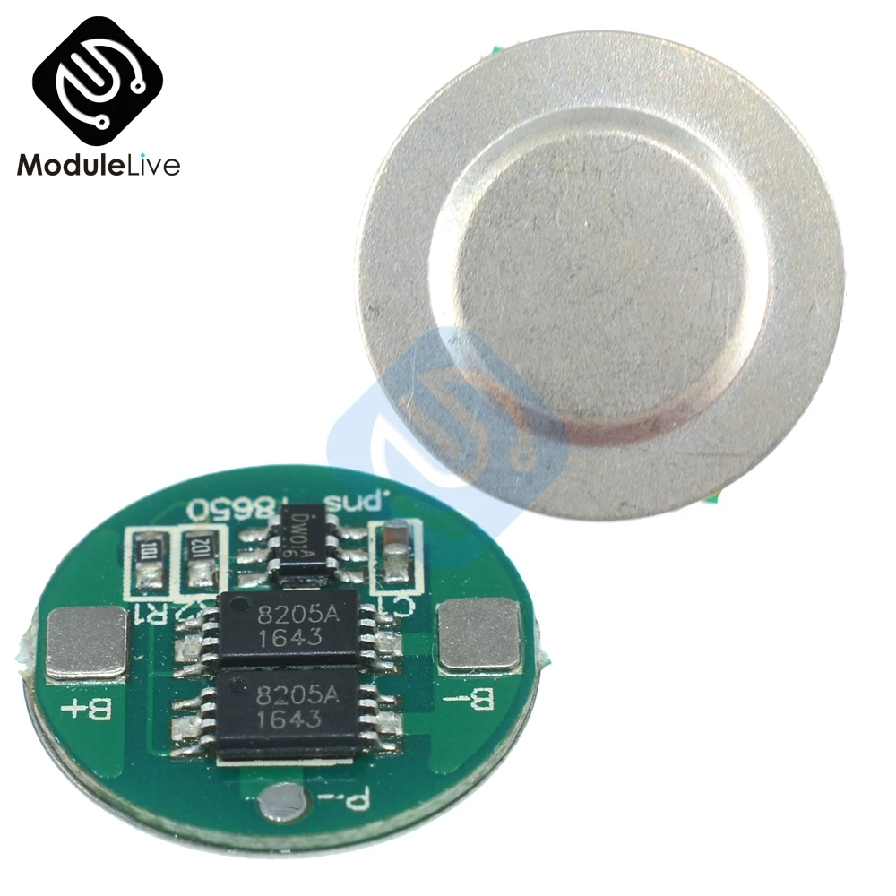 Плата защиты двойной МОП батареи 1 шт. для литиевой 18650 3 цепи обнаружения Diy Kit