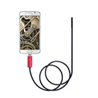 5,5 мм жесткий проводной Эндоскоп Камера IP67 Водонепроницаемый Micro USB светодиодный для телефона смартфона адаптер объектива для камер Micro USB Android Камера Эндоскоп