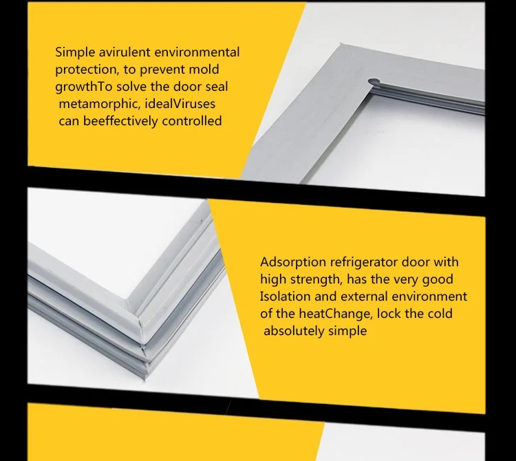 Нетоксичный окружающей среды магнитный холодильник пластиковый уплотнитель