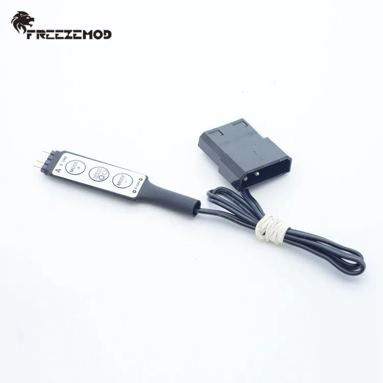 Светильник на корпусе для компьютера FREEZEMOD с ручным управлением 5 В цвета радуги