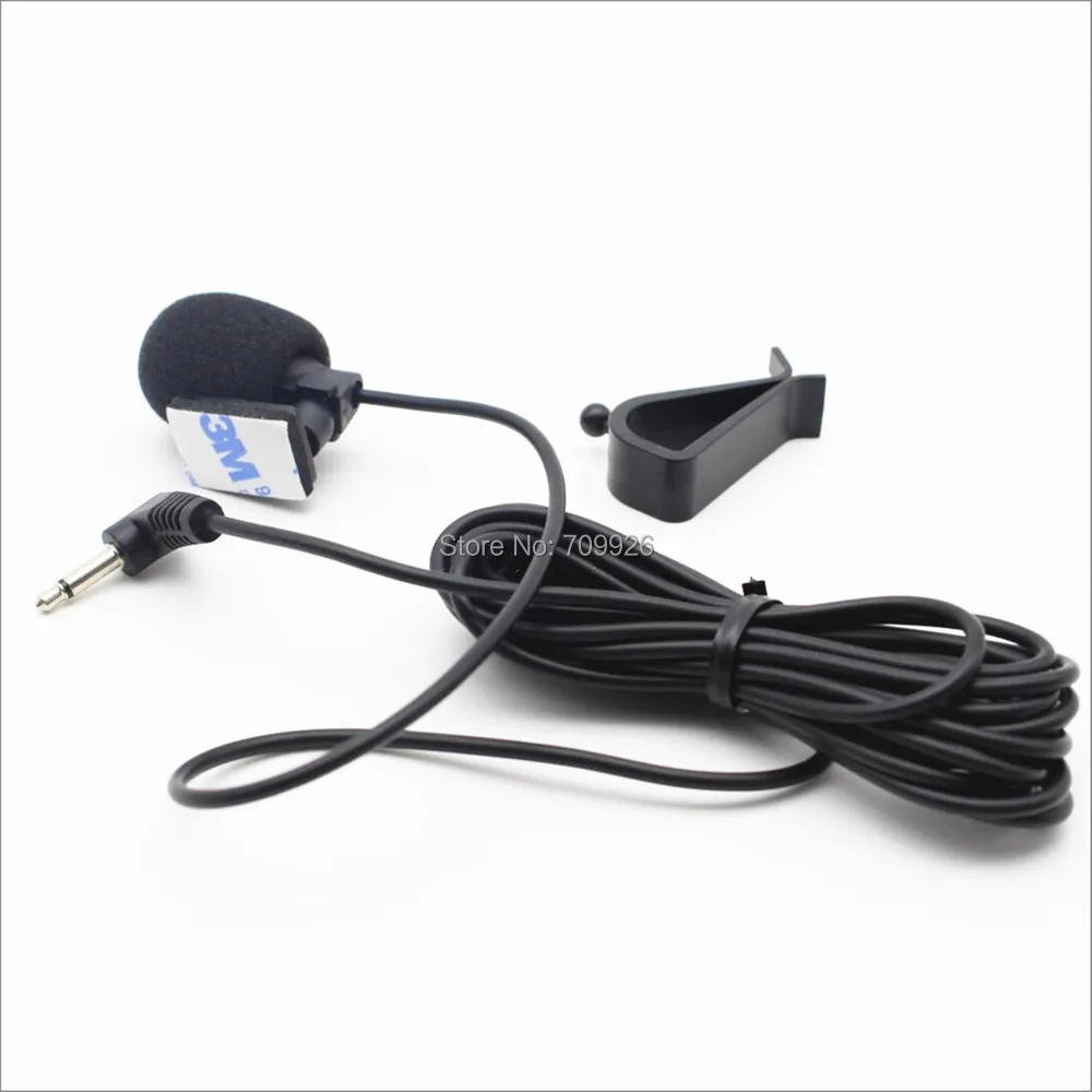 

200 Pcs Mic 2.5mm External Microphone Assembly for Car Vehicle Head Unit Bluetooth Enabled Audio Stereo Radio Receiver GPS DVD