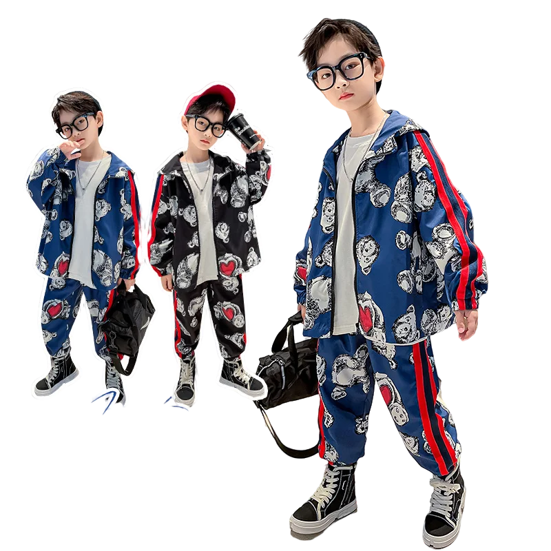 

Boy sets free shipping products from aliexpress Stitch fashion Clothes for teenagers Clothing sets Jacket Clothing for boys