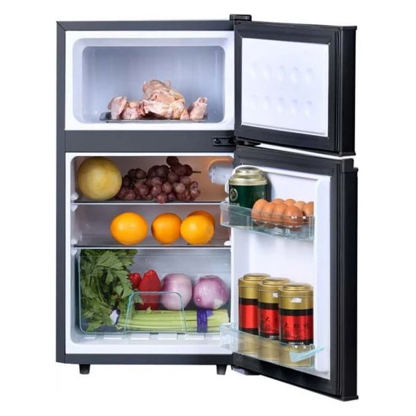 Двухкамерный холодильник TESLER RCT 100 Wood|Холодильники| |