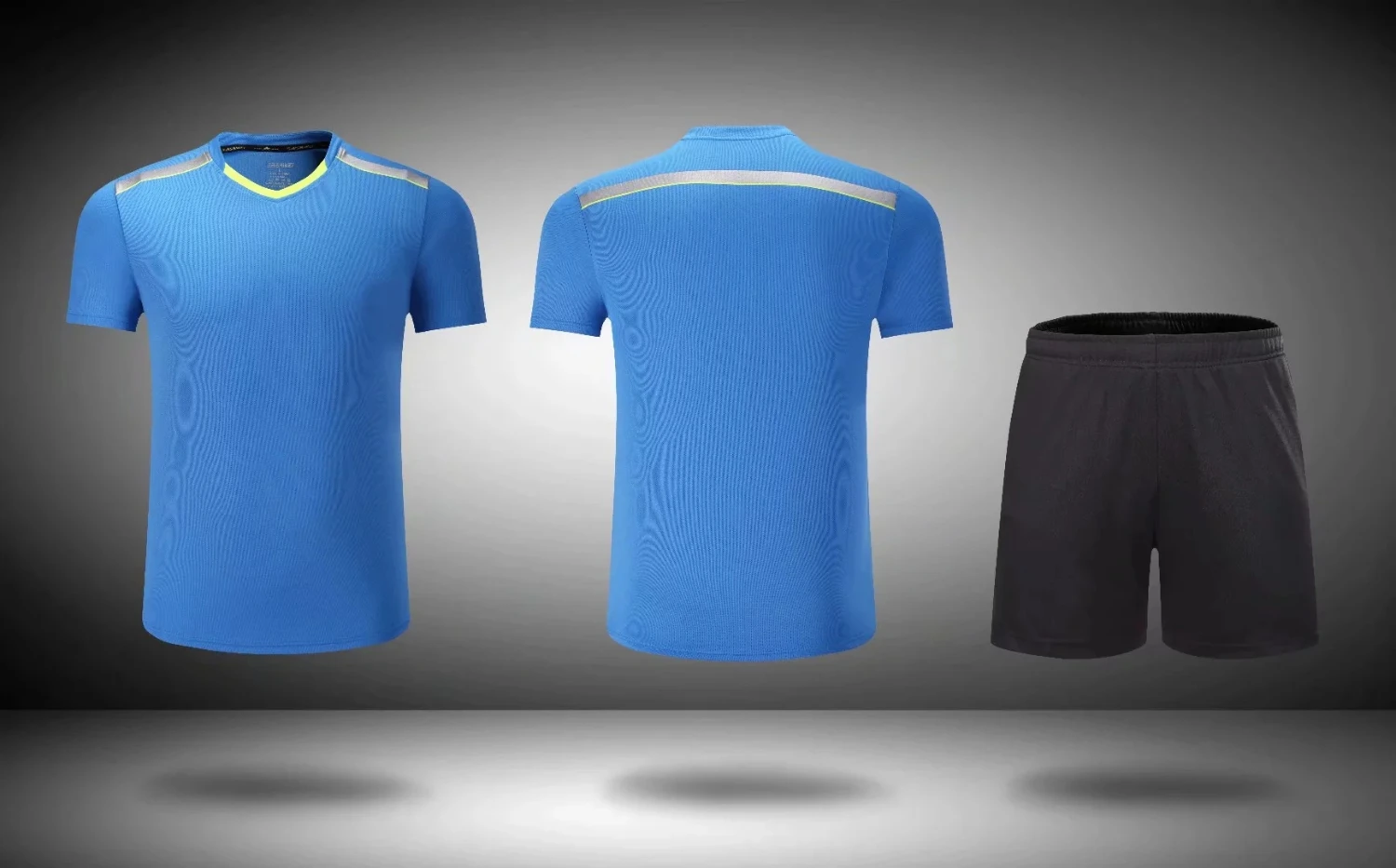 Быстросохнущие рубашки и шорты для бадминтона мужчин женщин поглощающий пот