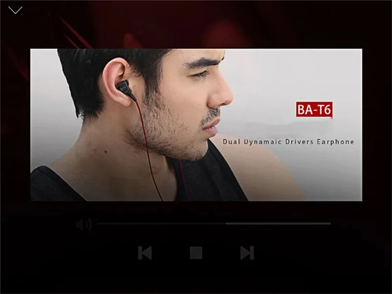 Uiisii наушники BA-T6 с двойным драйвером, шумоизоляция, Hi-Fi стерео наушники для спорта, музыки, игр, наушники для IOS и Android