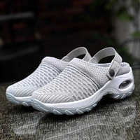 2021 summer new casual increase cushion sandals non slip platform sandal for women breathable outdoor walking slippers shoes