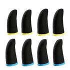 248 шт. Игровые перчатки палец рукава устойчивость к поту эластичный игровой Экран перчатки трикотажные игра рубашка с короткими рукавами дышащая чехол на палец