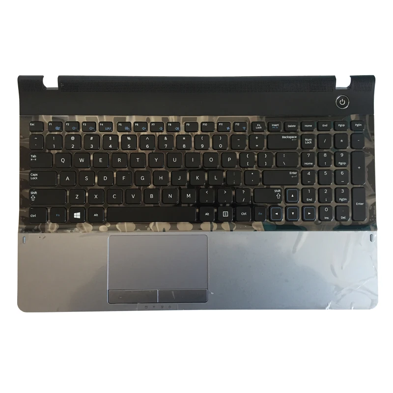 Новинка клавиатура для ноутбука samsung NP300E5A NP305E5C NP300e5x NP305E5A 300E5A 300E5C 300E5Z с голубым