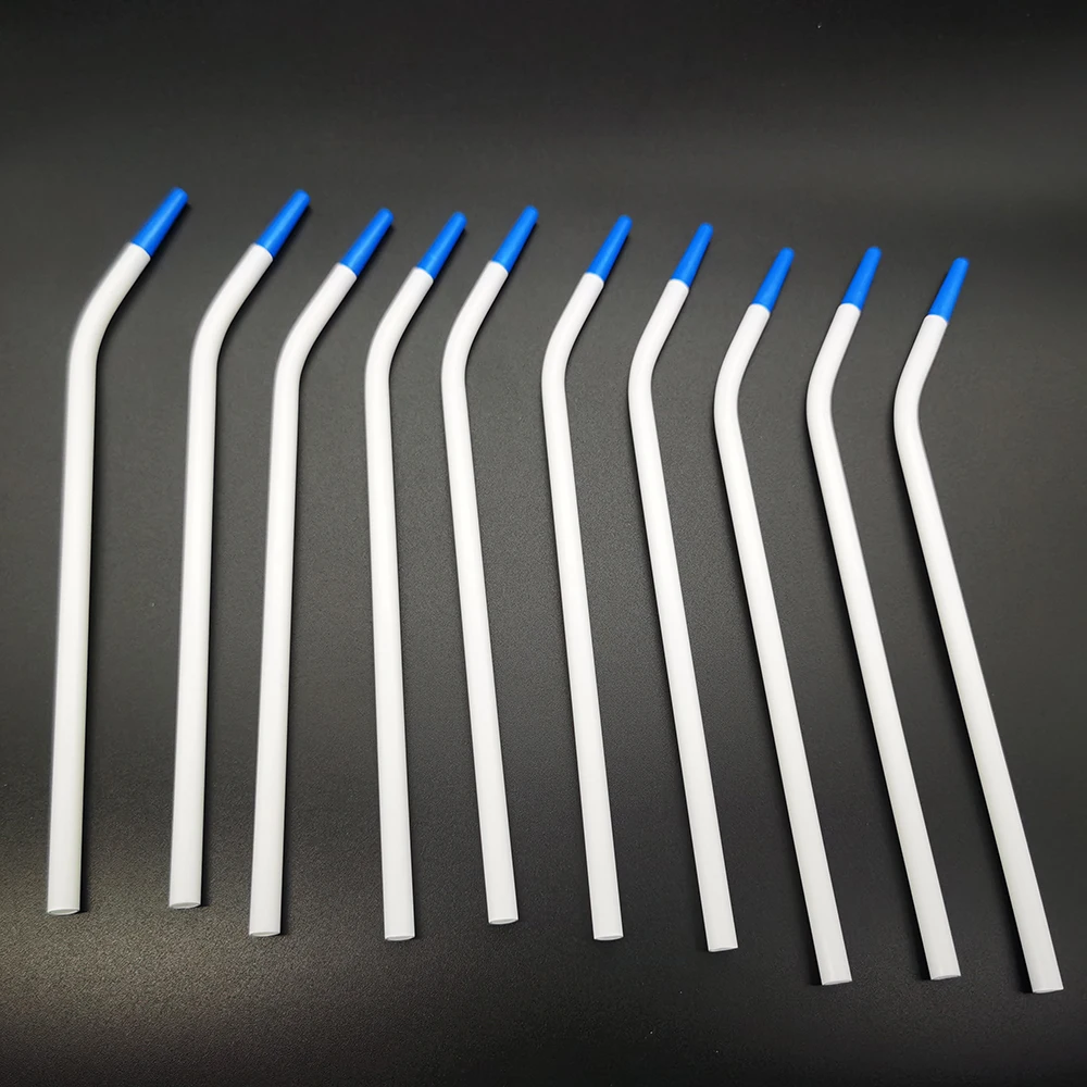 

20pcs/Bag Dental Clinic Disposable Surgical Suction Tips Suction Tube Long Slim type