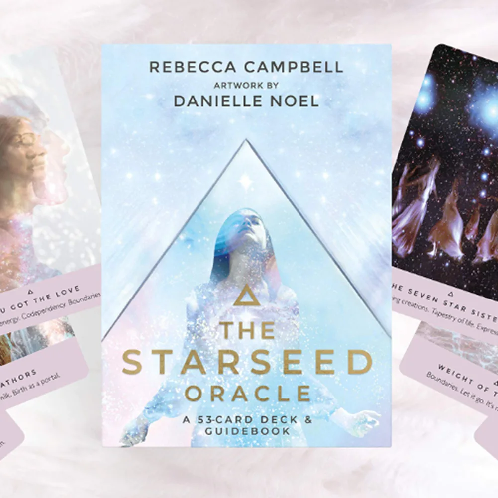 В Starseed Oracle карты Настольные игры на английском языке для Семья подарок вечерние