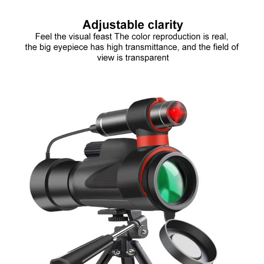 

Full color Night Vision WIFI Dual HD Optical Monocular Telescope Scope Infrared
