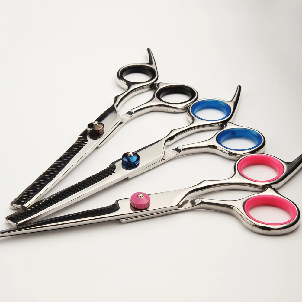 6 шт./компл. Парикмахерские ножницы комплект професиональных Парикмахерская для